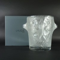 ラリック(LALIQUE)美人(裸婦)ワインクーラー(花瓶 ベース)